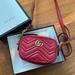 Gucci Bags | Authentic Gucci Marmont Mini Shoulder Bag | Color: Red | Size: Os