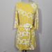 Lilly Pulitzer Dresses | Lilly Pulitzer Jonah Yellow Chain Dress Size Xs | Color: White/Yellow | Size: Xs