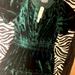Anthropologie Dresses | Anthropologie Woman’s Size Small Crushed Velvet Dress | Color: Green | Size: S