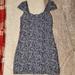 Free People Dresses | Blue Floral Free People Mini Dress Size Small | Color: Blue | Size: S