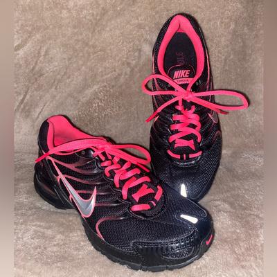 Nike Shoes | Nike Air Max Torch 4 Athletic Running Shoe Women Size 8 Black Pink | Color: Black/Pink | Size: 8