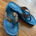 Coach Shoes | Coach Flip Flops | Color: Blue/Brown | Size: 10