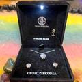 Giani Bernini Jewelry | Giani Bernini New Cubic Zirconia Sterling Jewelry Set | Color: Silver | Size: Os