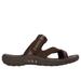 Skechers Women's Reggae - Fairfax Sandals | Size 7.5 | Chocolate | Leather/Textile/Metal | Vegan