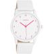 Oozoo - Timepieces Women's Watch | Women's Watch with Leather Strap | Modern Watch for Women | Elegant Analogue Women's Watch in Round (38 mm Case), C11057-White/White