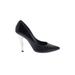 Kenneth Cole New York Heels: Slip-on Stilleto Minimalist Black Print Shoes - Women's Size 10 - Pointed Toe