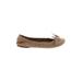 REPORT Flats: Tan Print Shoes - Women's Size 9 1/2 - Round Toe