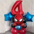 Ballons en latex Spiderolk fournitures de fête ballon en forme d'étoile globe d'araignée de