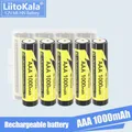 LiitoKala – 5 Batteries rechargeables AAA 1.2V Ni-MH 1000MAH 3A avec 1 support de piles aaa/AA