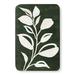 Green/White 120 x 96 x 0.5 in Area Rug - LOOMY Floral Hand Tufted Area Rug in Ivory/Green Cotton/Wool | 120 H x 96 W x 0.5 D in | Wayfair