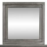 Birch Lane™ Justine Modern & Contemporary Beveled Distressed Dresser Mirror in Gray | Wayfair 5B5F643DDD8E4F53A091CC2038D446C2