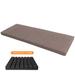 Ebern Designs 3” Thickness Chocolate Foam Massage Breathable 50D High-Resilience Functional Bench Outdoor Cushion Polyester | 3 H x 69 W x 17 D in | Wayfair