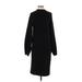 H&M Casual Dress - Sweater Dress: Black Dresses - Women's Size X-Small