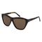 DKNY DK544S Unisex-Sonnenbrille Vollrand Eckig Acetat-Gestell, Havanna