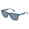 Calvin Klein CKJ24601S Unisex-Sonnenbrille Vollrand Eckig Kunststoff-Gestell, blau