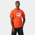 Helly Hansen T-shirt In Morbido Cotone Hh Box Uomo Arancione Xl