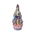 Buddha Statue Porzellan China Guan Yin Skulptur Bodhisattva Kwanyin stehend chinesisches Kunsthandwerk - buddhistische Figur