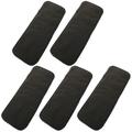 Baby Supplies Bamboo Charcoal Environmental Protection Urinary Pad Diaper Liners Cloth Leakproof Newborn Fibre 5 Pcs