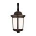 9.3W 1 Led Medium Outdoor Wall Lantern 8 inches Wide By 16.13 inches High-Antique Bronze Finish-Led Lamping Type Bailey Street Home 73-Bel-4169184