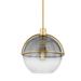 1 Light Outdoor Pendant-12.25 inches Tall and 12 inches Wide Bailey Street Home 154-Bel-4956447