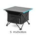 ALSLIAO Portable Camping Folding Table Fishing Ultra-light Mini Desk with Storage Bag