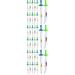 36 Pcs Luminous Sword Toy Fake Knife Toddlers Small Swords Induction Lightweight Abs Child