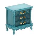 Mini Bedside Table Nightstands Toy Doll House Nightstand Mini Furniture Nightstand for Mini House