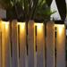 Up to 50% off HRERSOM Decks Lights Fence Post Lights Outdoor Lighting Garden Decorative - Permanent On All Night (4Pack) on Clearance