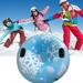 Wliqien Snow Tube Strong Skiing Sports Accessory Winter Snow Outdoor Activity Snowflake Snow Sled for Children
