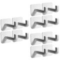 12 Pcs Nail Free Hanger Hook Organizer Storage Shelves Drying Rack Japanese Home Wall