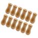 12pcs Blind Pull Cord Knobs Wooden Replacement Pull Ends for Roman Shades Curtain