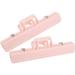 Sheet Music Clip 2 Pcs Score Clips Book Piano Guitar Bookend Pink Spring Steel