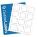 2 x 2 Square Labels - Inkjet or Laser Printer - Online Labels (1000 Sheet Pack)