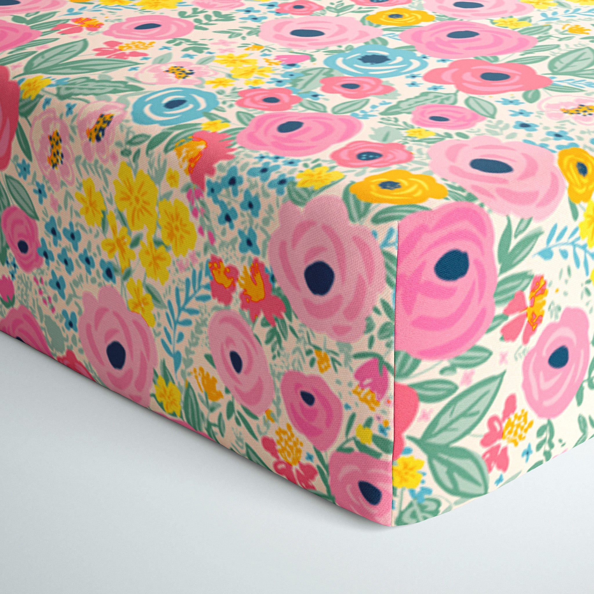 Secret Garden Fitted Crib Sheet - S