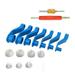 AC Fuel Line Disconnect Tool 16Pcs Universal Fuel Line Quick Disconnect Fitting Hose Kits Tube Removal Tool A