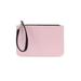 Betsey Johnson Wristlet: Pebbled Pink Color Block Bags