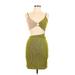 Shein Cocktail Dress - Bodycon: Green Dresses - Women's Size Large