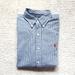 Ralph Lauren Shirts | Men's Ralph Lauren Short Sleeve Button Down. M. Euc | Color: Blue/White | Size: M