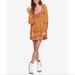 Free People Dresses | Free People Rhiannon Embroidered Mini Dress Long Sleeve | Color: Green/Orange | Size: S
