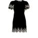 Kate Spade Dresses | Kate Spade Eyelet Shift Dress | Color: Black/White | Size: 8