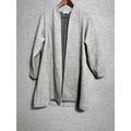 Madewell Jackets & Coats | Madewell Medium Gray Stanza Herringbone Oversized Coat Jacket Cotton Wool | Color: Gray | Size: M