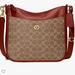 Coach Bags | Coach Coated Canvas Signature Chaise Crossbody, Tan/Rust | Color: Brown | Size: Os