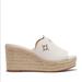 Kate Spade Shoes | New Kate Spade New York Tia Espadrille Sandal | Color: Tan/White | Size: 9.5
