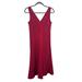 J. Crew Dresses | J. Crew Sophia 100% Silk Formal Deep Red Sleeveless Dress Size 10p | Color: Red | Size: 10p