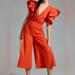 Anthropologie Pants & Jumpsuits | 45$Nwt Anthropologie Zunilda Gutierrez Narcisco Jumpsuit | Color: Orange | Size: Xs