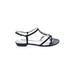 Aerosoles Sandals: Black Solid Shoes - Women's Size 8 1/2 - Open Toe