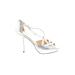 Kate Spade New York Heels: Silver Snake Print Shoes - Women's Size 9 1/2