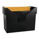 Mini Archive File Box DONAU Plastic Black 5 Files Free/Document Archiving/Type-for Suspension Files/Kind-20 Files/Index-N.a. / Material-Plastic/Label-N.a. / Colour-Black/Format-A4