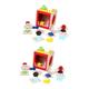 TOYANDONA 2 Sets Blind Spell Touch Box Educational Toys for Shape Puzzle Game Kid Toys Stacking Toys Infant Toys Baby Toy Puzzles Puzzle Jigsaw Plaything Delicate Toddler Wood Assembled Box