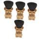 minkissy 4pcs Beard Brush Duster Shaving Mustache Brush for Men Soft Bristles Mustache Brush Men Shaving Brush Barber Brush Shaving Brush for Men Sweep Neck Resin Man